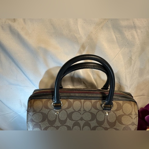 Coach Disney X Villain Bundle Handbag & Wristlet In Signature Canvas W Patches - Picture 3 of 10